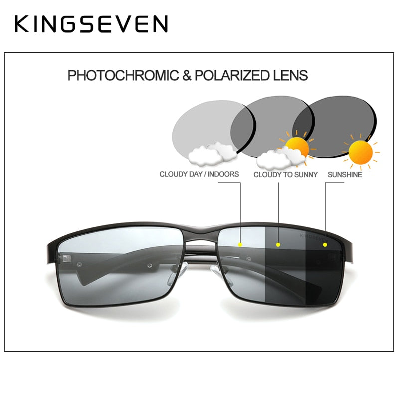 Silver Photochromic Sunglasses