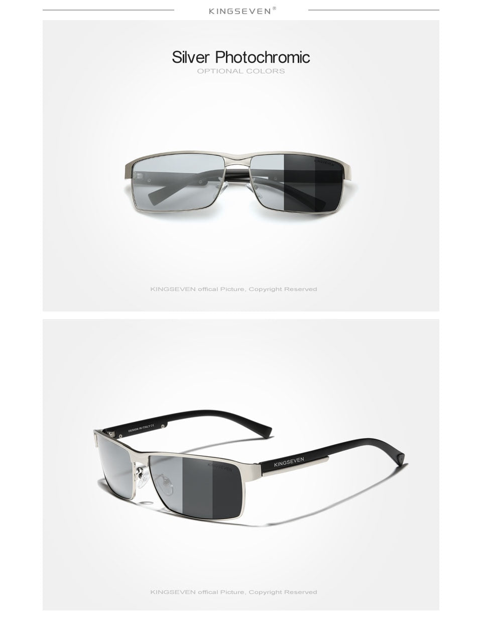 Silver Photochromic Sunglasses