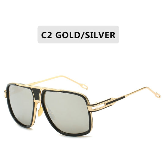 Gold/Silver Vintage Square Designer Shades