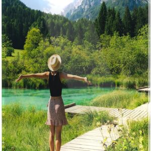 Bunny Badges Custom Acrylic Photo Prints - Personalized Prints on Acrylic (5x7)