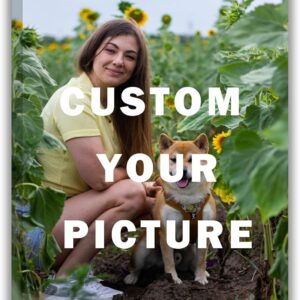 Custom Canvas Prints with Your Photos Framed Canvas Customized Wall Art Personalized Canvas Pictures for Pet\/Family Gifts for Mom\/Men\/Women 8 x 10