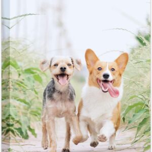 Personalized Photo to Canvas Print - Canvas Prints With Your Photos on Custom Wall Art for Bedroom, Living Room, Wedding Baby Pet Family Picture Framed Wall Art (6" W x 8" H)