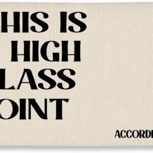 Preppy Wall Art, Aesthetic Wall Decor Linen Banner Wall Hanging Canva, Trendy Cute Room Canvas Prints for Girls Teen Dorm Apartment Living Room Decor Aesthetic 20x30 Inch