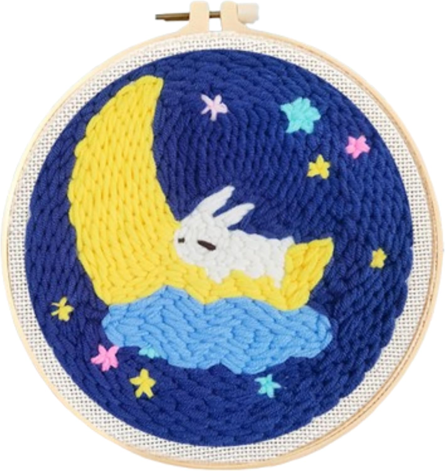 Punch Needle Kit, Punch Needle Embroidery Kits for Adults Beginners,with Printed Fabric, 4-Position Adjustable Poking Needle for Starter Embroidery Tool Kit for Art Crafts (Road) - Image 10