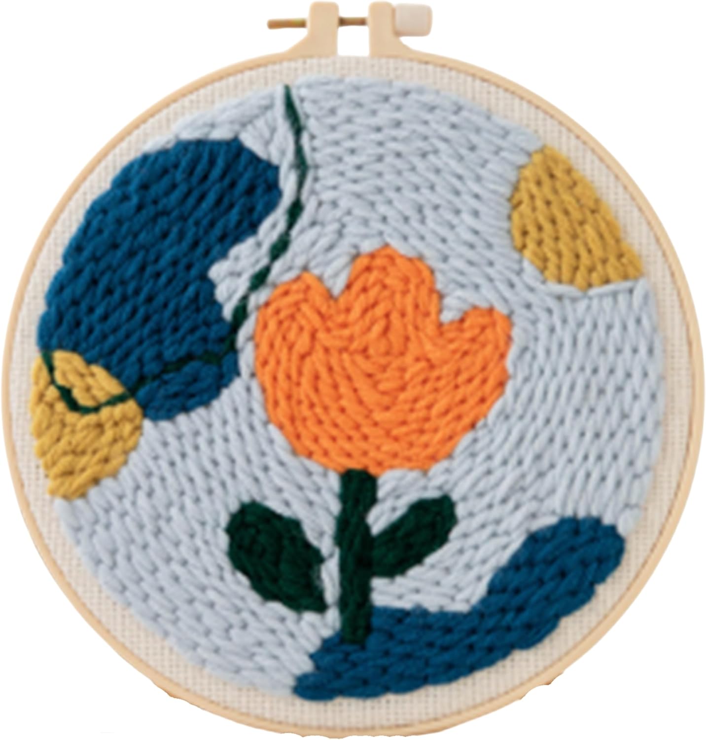 Punch Needle Kit, Punch Needle Embroidery Kits for Adults Beginners,with Printed Fabric, 4-Position Adjustable Poking Needle for Starter Embroidery Tool Kit for Art Crafts (Road) - Image 17