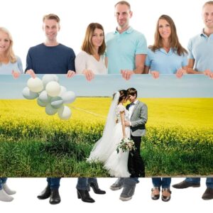 VYPEROCK Large Custom Wall Canvas, 36 x 72inch Personalized Canvas Print - Affordable Photo On Canvas with Gallery Wrapped Frames, Transform Your HD Photo into Stunning Wall Art Home Office Decor